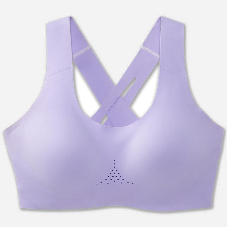 Brooks Dare Crossback 2.0 Sports - Run Bra Mujer - Lavanda Moradas (TPJE-90864)